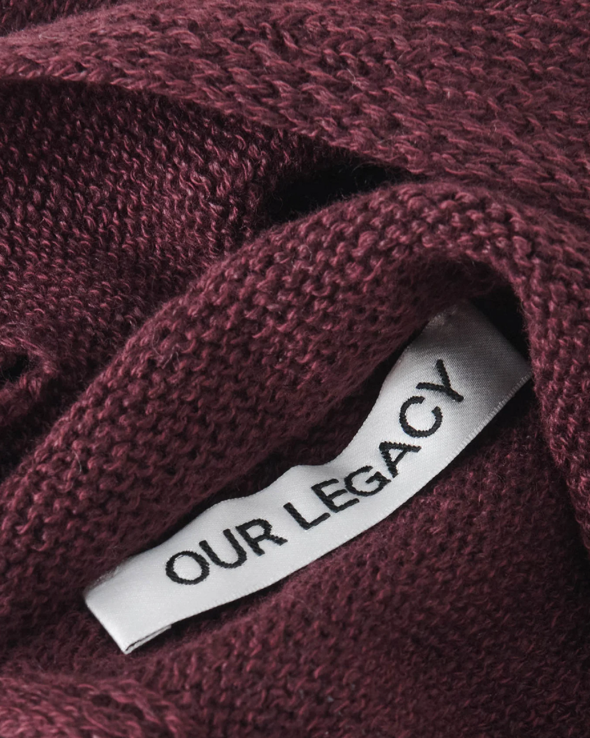 Miniature Scarf - Cabernet Cyclone