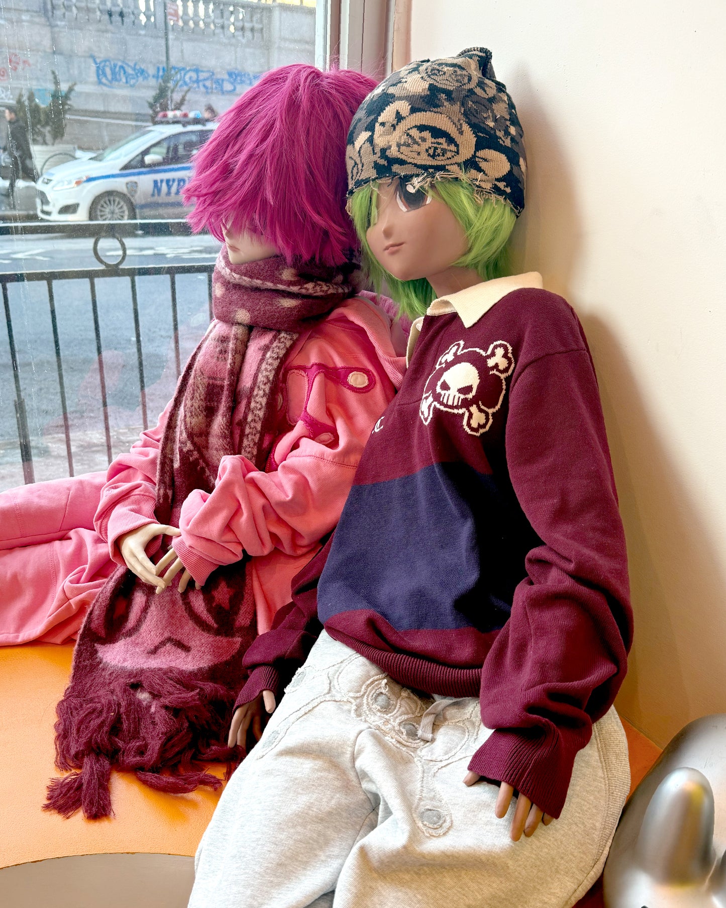 ThreadTek Camo Beanie - White