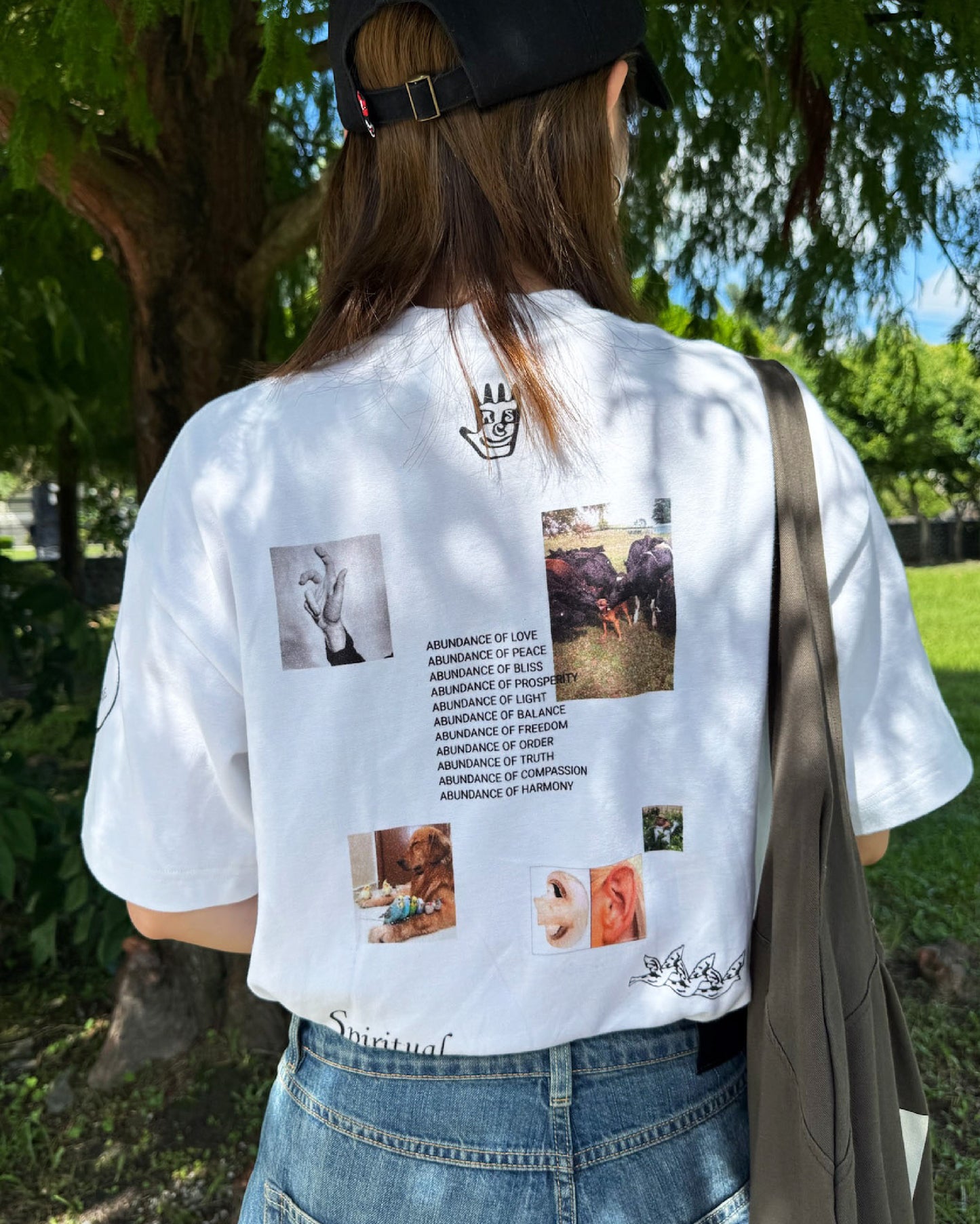 Mood Board T-shirt - White