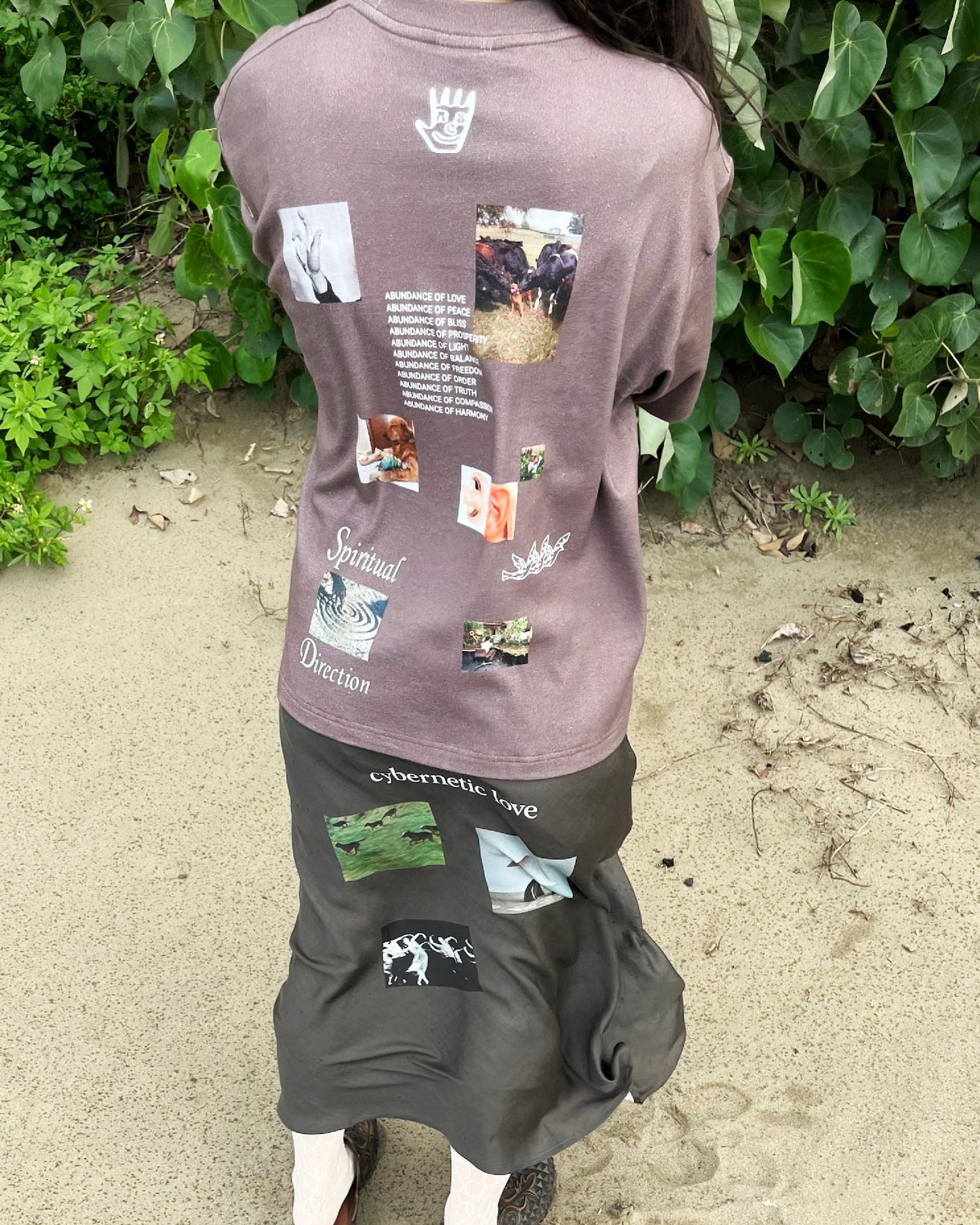 Mood Board T-shirt - Grey