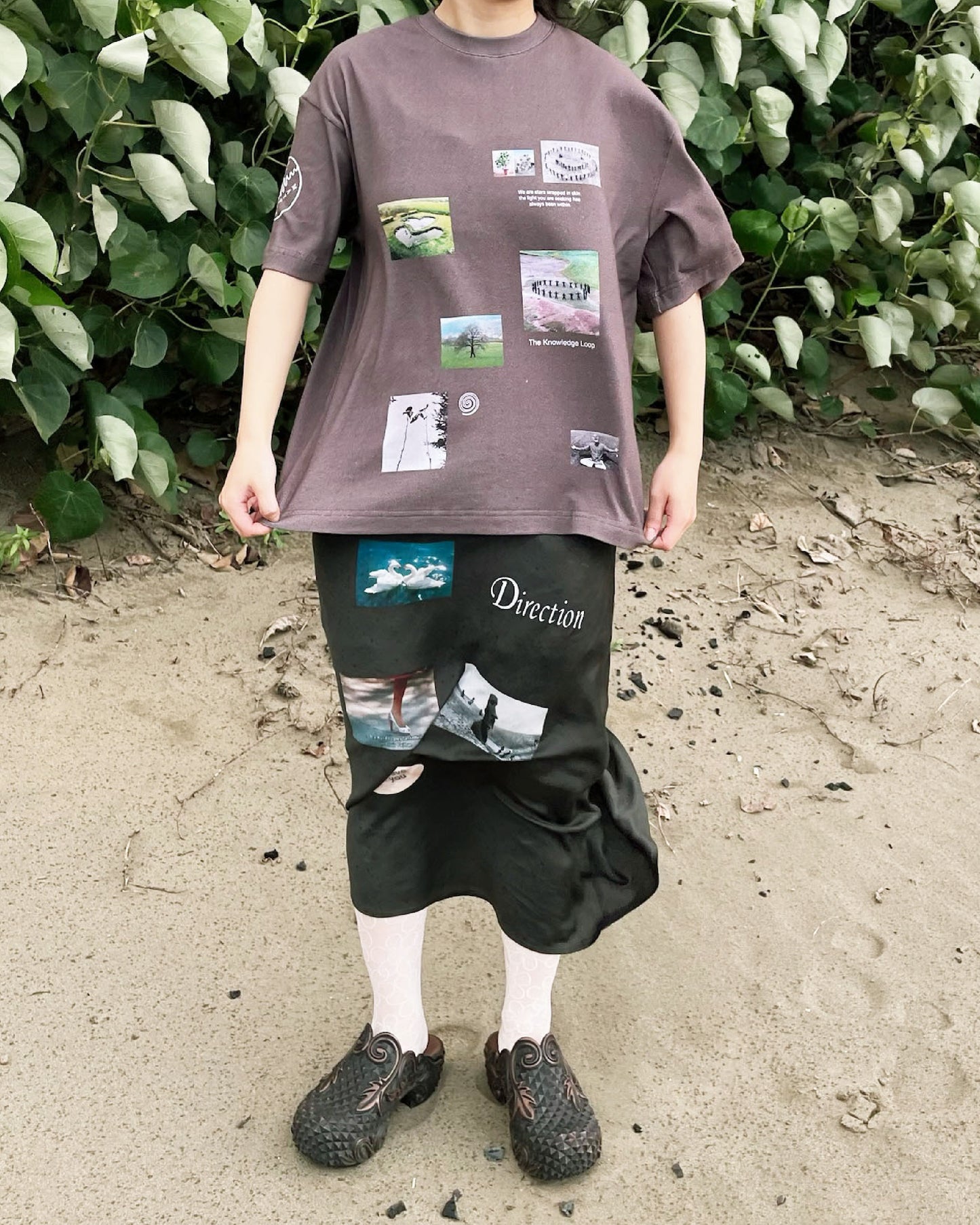 Mood Board T-shirt - Grey