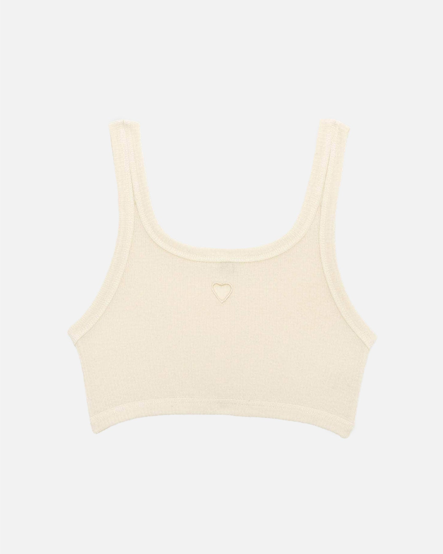 Heart Bra - Undyed
