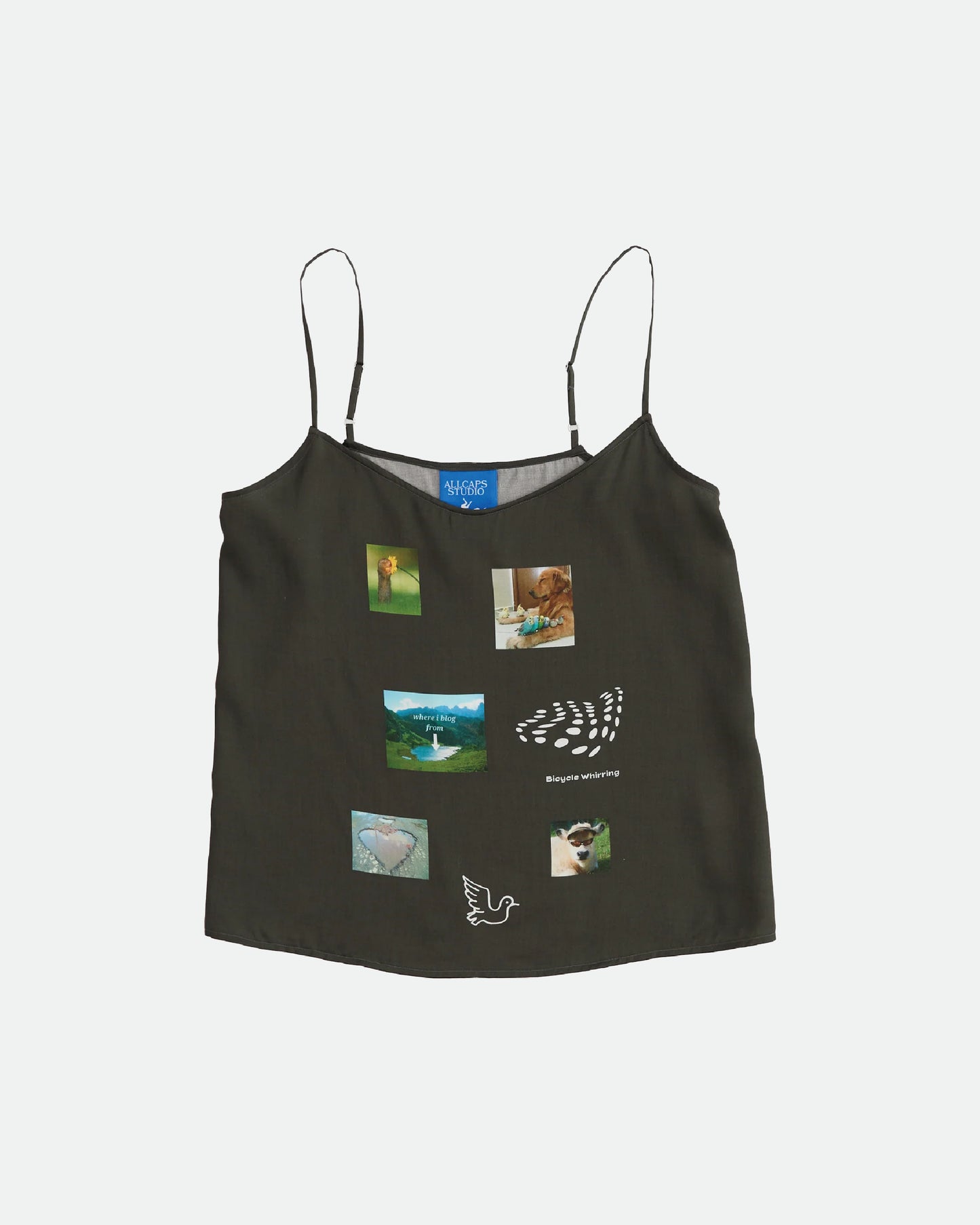 Mood Board Camisole - Charcoal