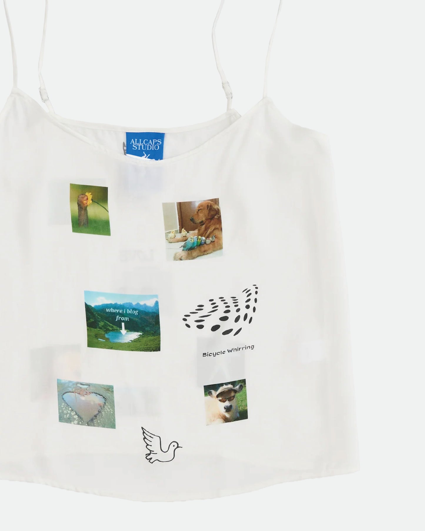 Mood Board Camisole - White