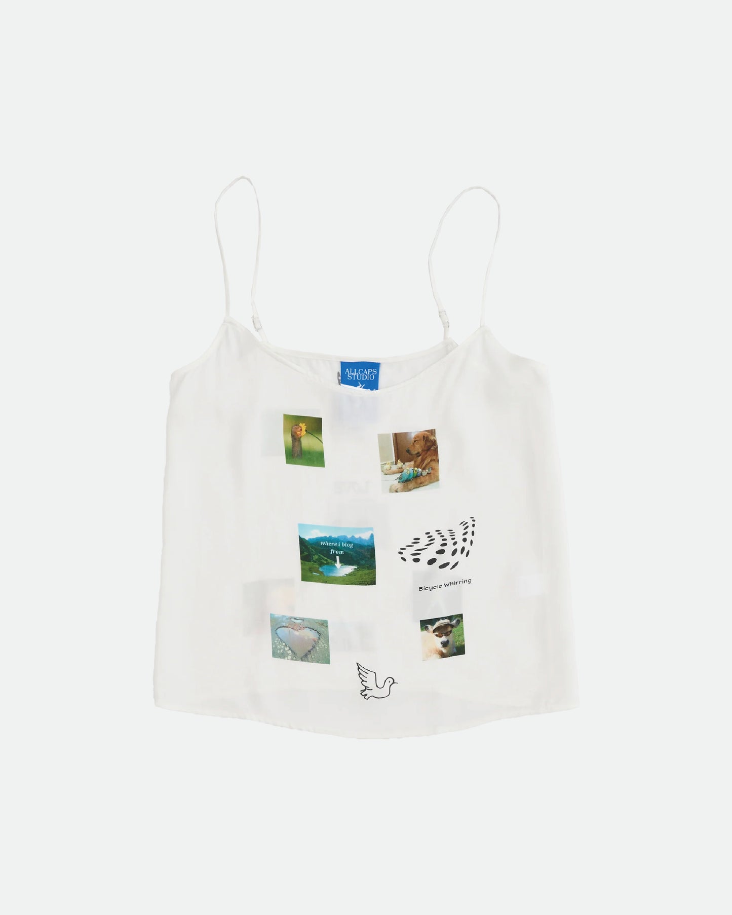 Mood Board Camisole - White
