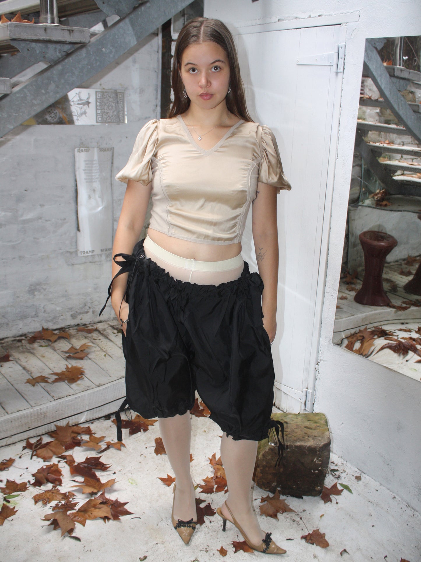 Bloomers - Taffeta Black