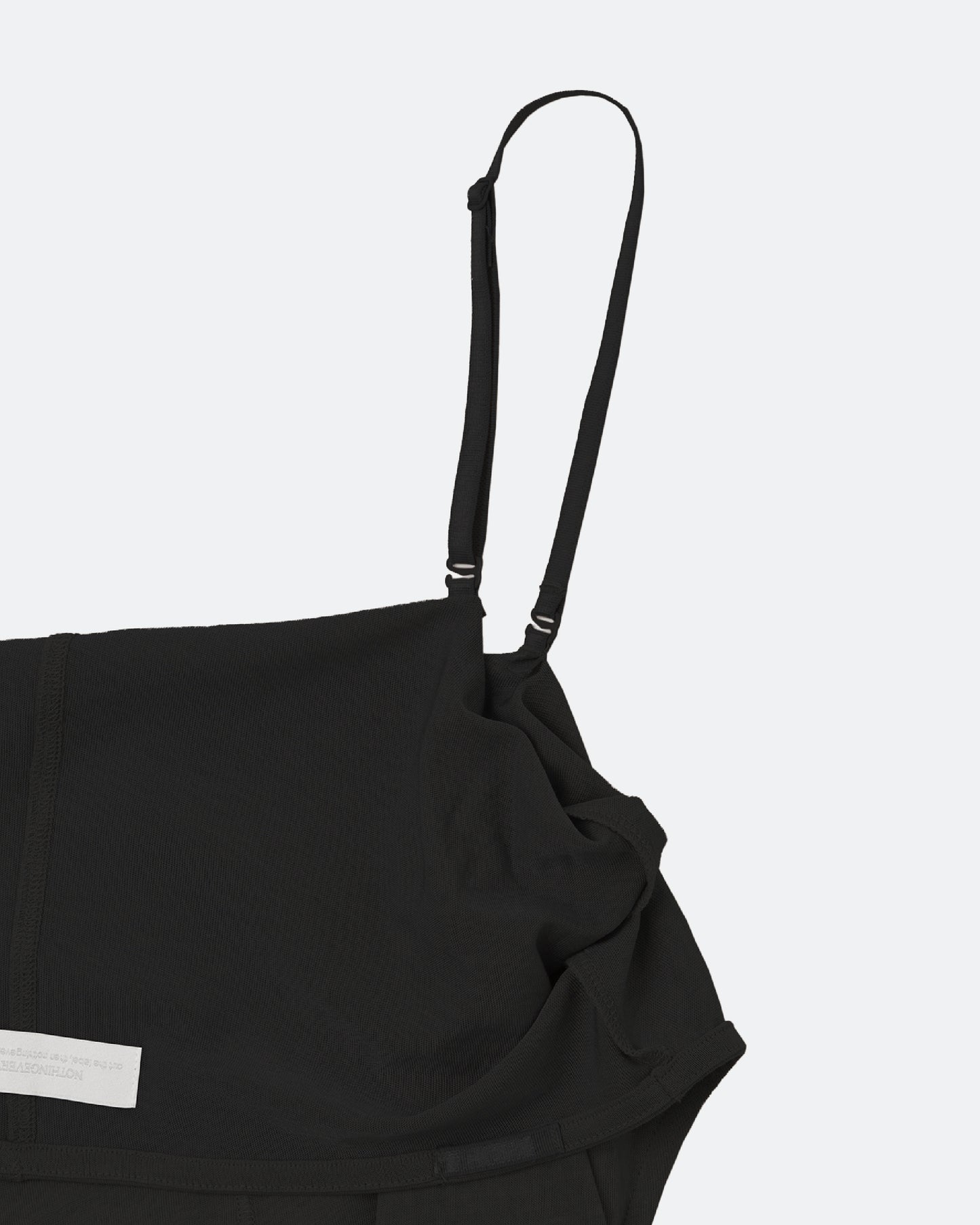 Two Way Strap Dress - Black
