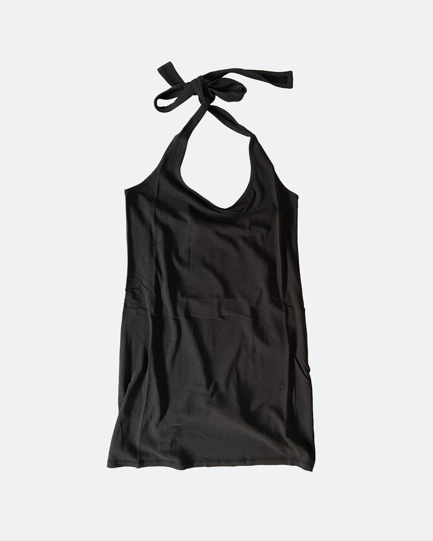 Two Way Strap Dress - Black