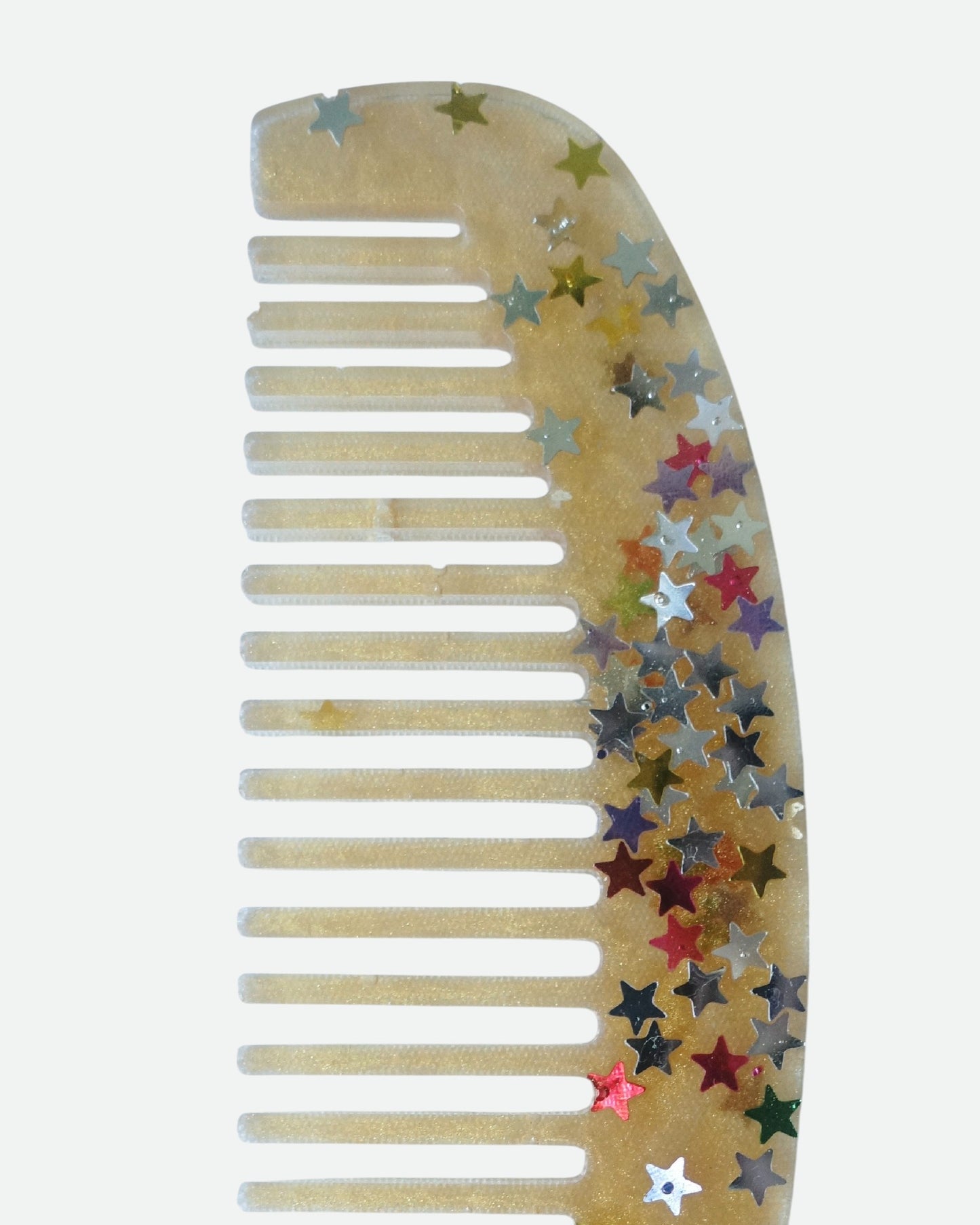 Glitter Comb - Toffee