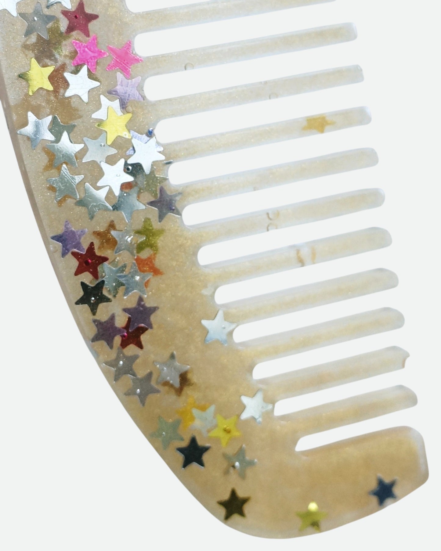 Glitter Comb - Toffee