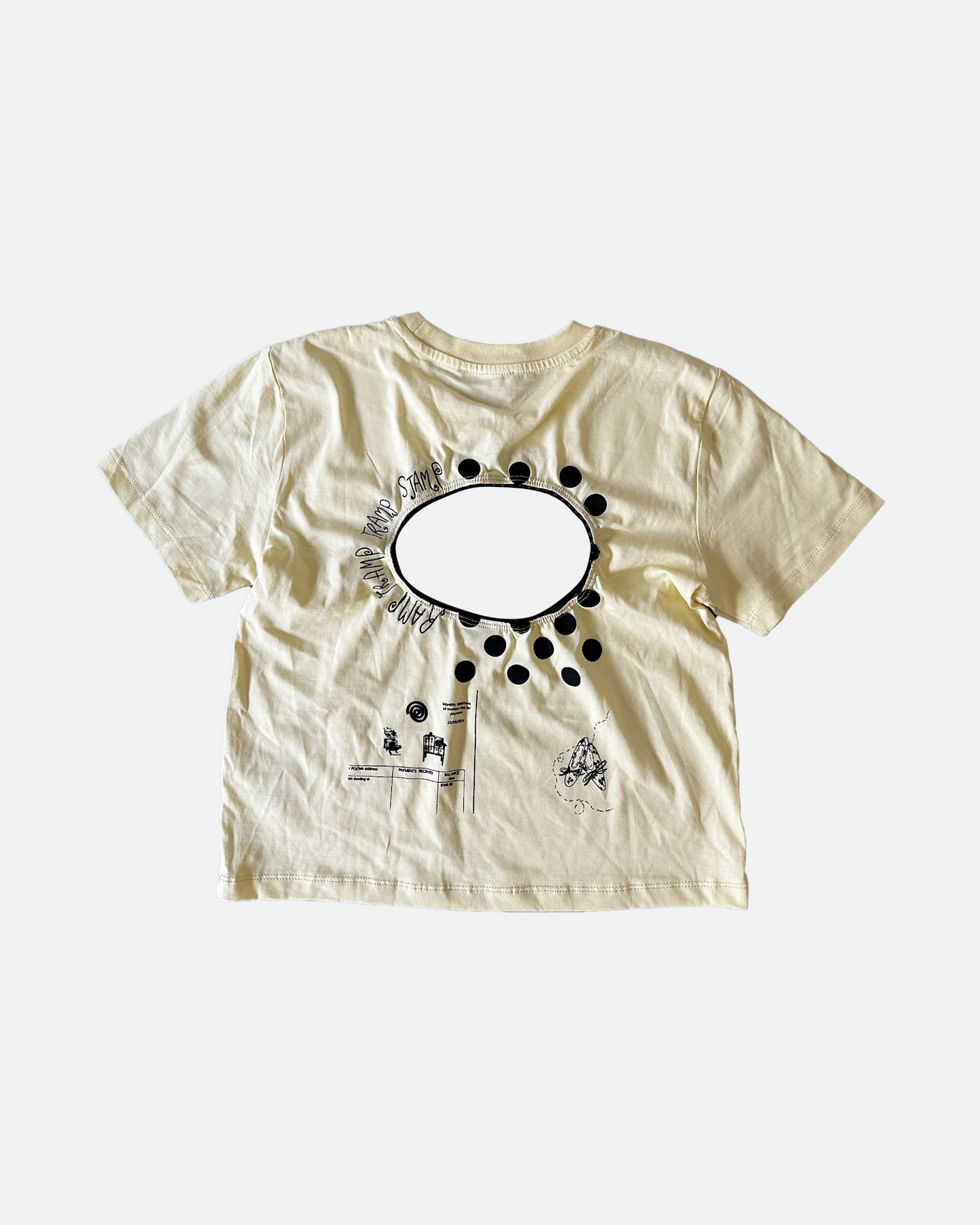 Logo Removal Baby Tee - Butter