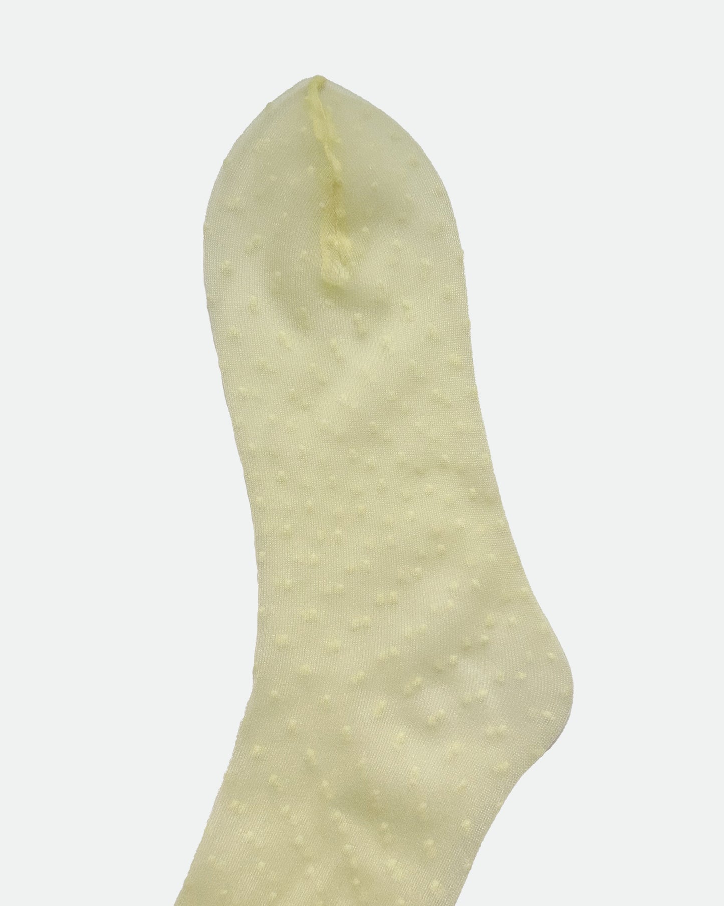 Tulle Pin Dot socks - Lemonade