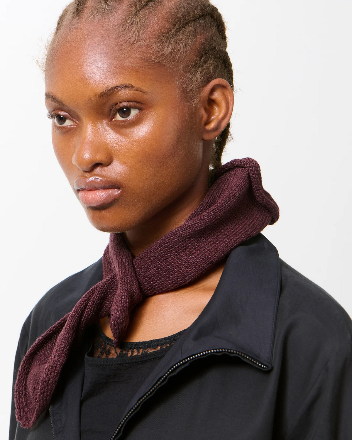 Miniature Scarf - Cabernet Cyclone