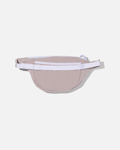 Rhombus Bum Bag - Beige Burgundy