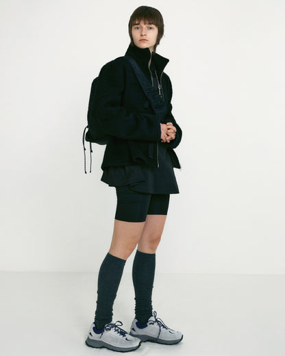 Mini String Backpack - Black