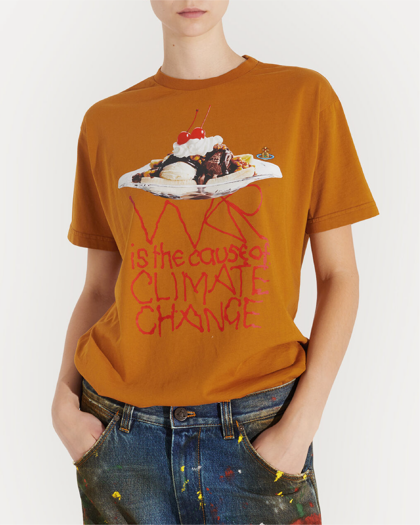 Banana Split Classic T-shirt - Orange Overdye