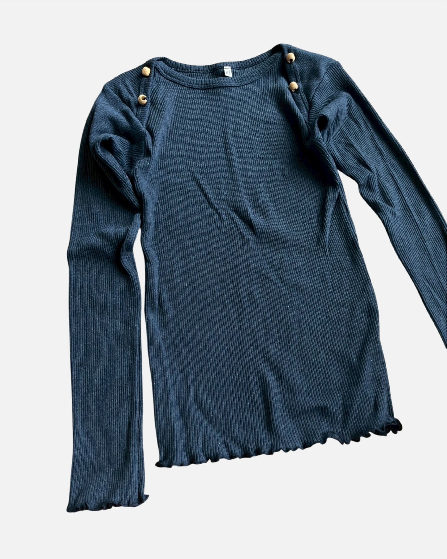 Disc Long Sleeve Tee - Ampera Blue