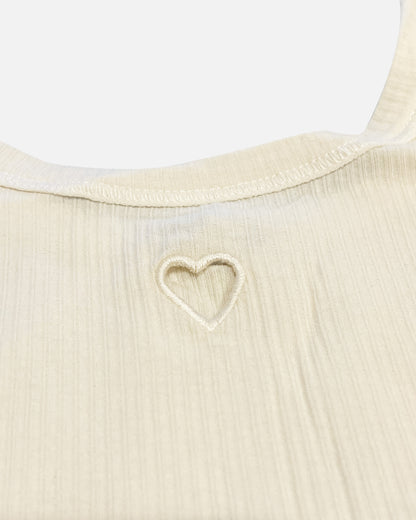 Heart Bra - Undyed