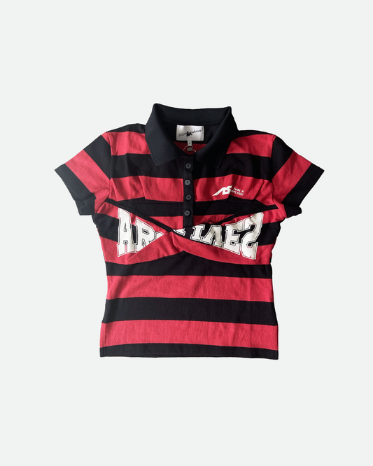 Italia Polo - Red Black