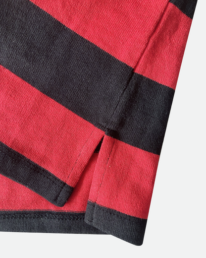 Italia Polo - Red Black