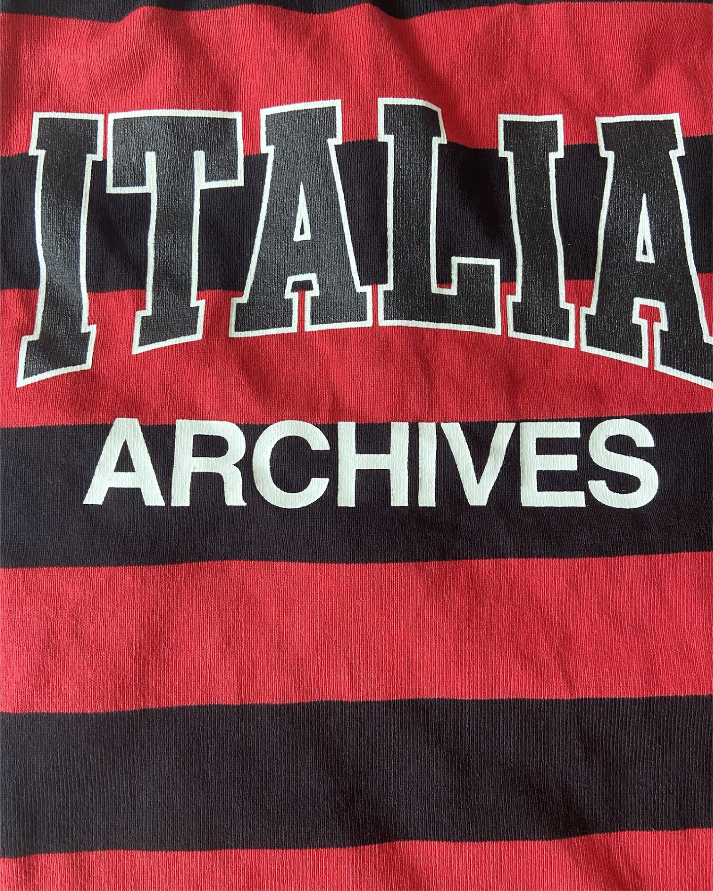 Italia Polo - Red Black