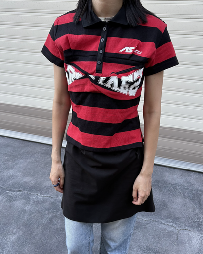 Italia Polo - Red Black