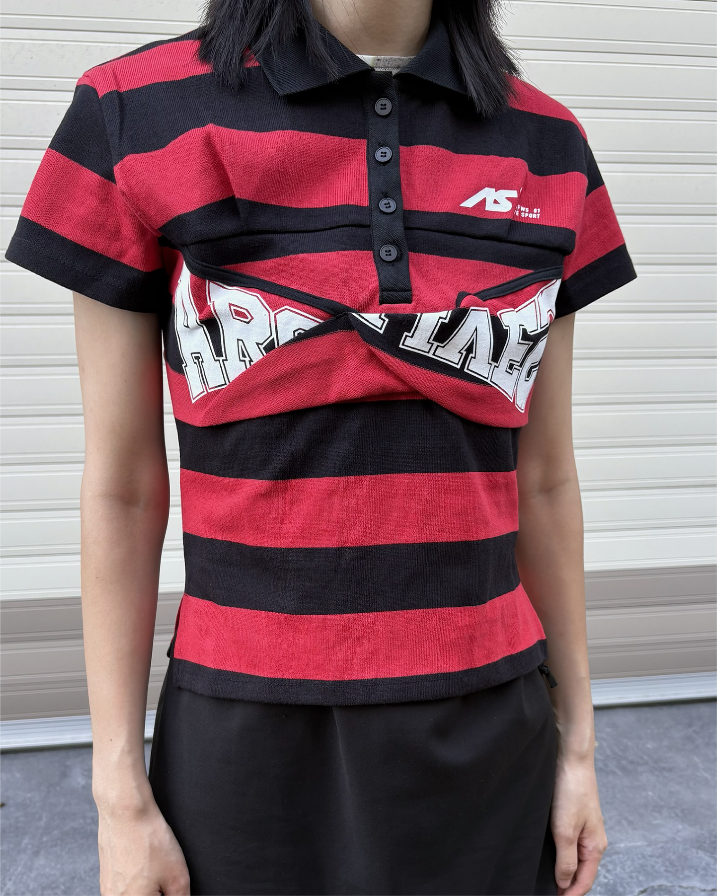 Italia Polo - Red Black