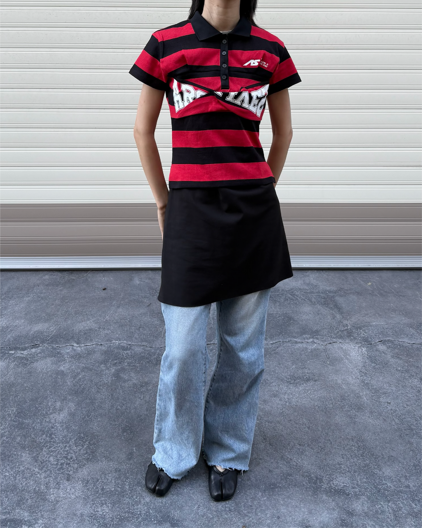 Italia Polo - Red Black