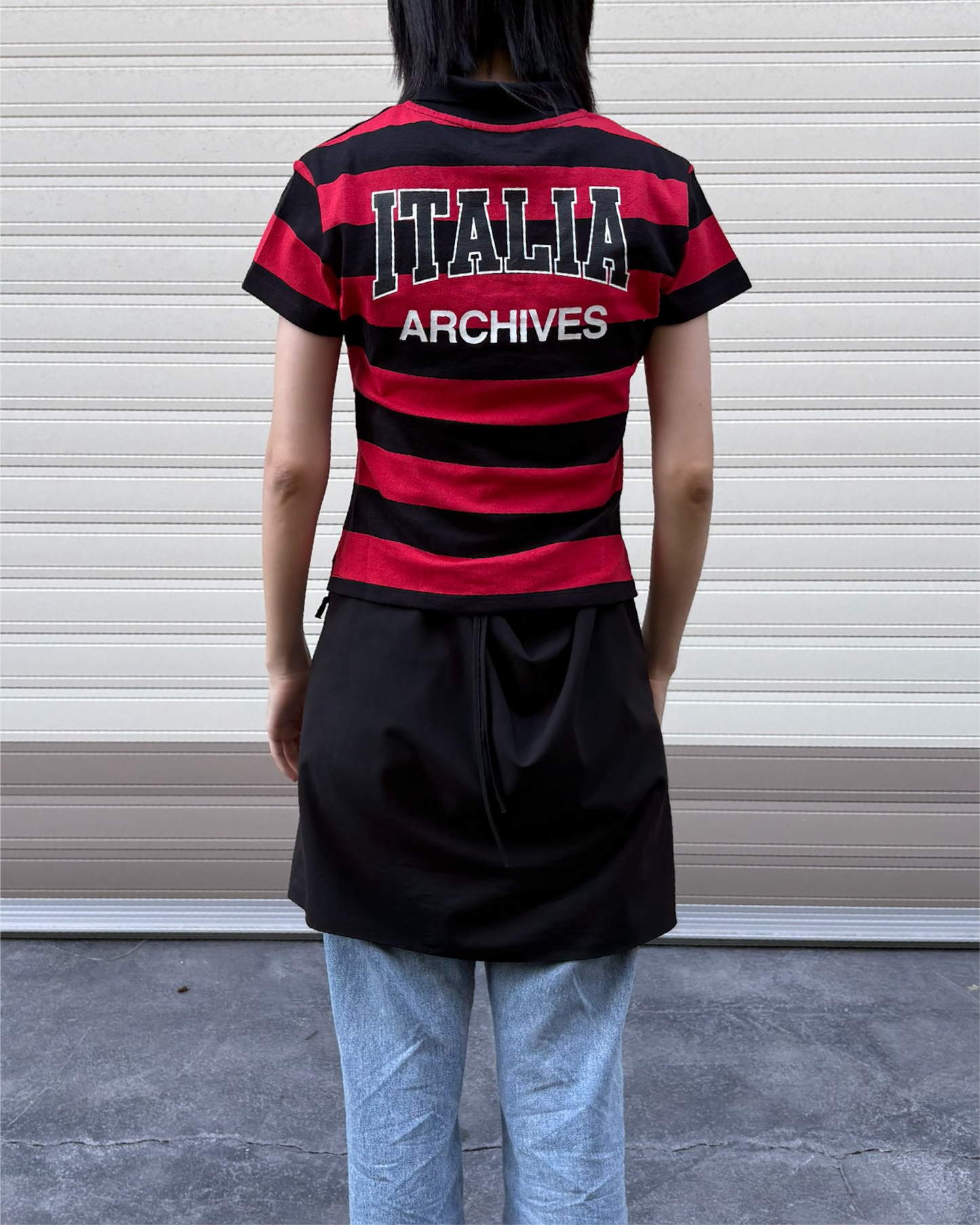 Italia Polo - Red Black