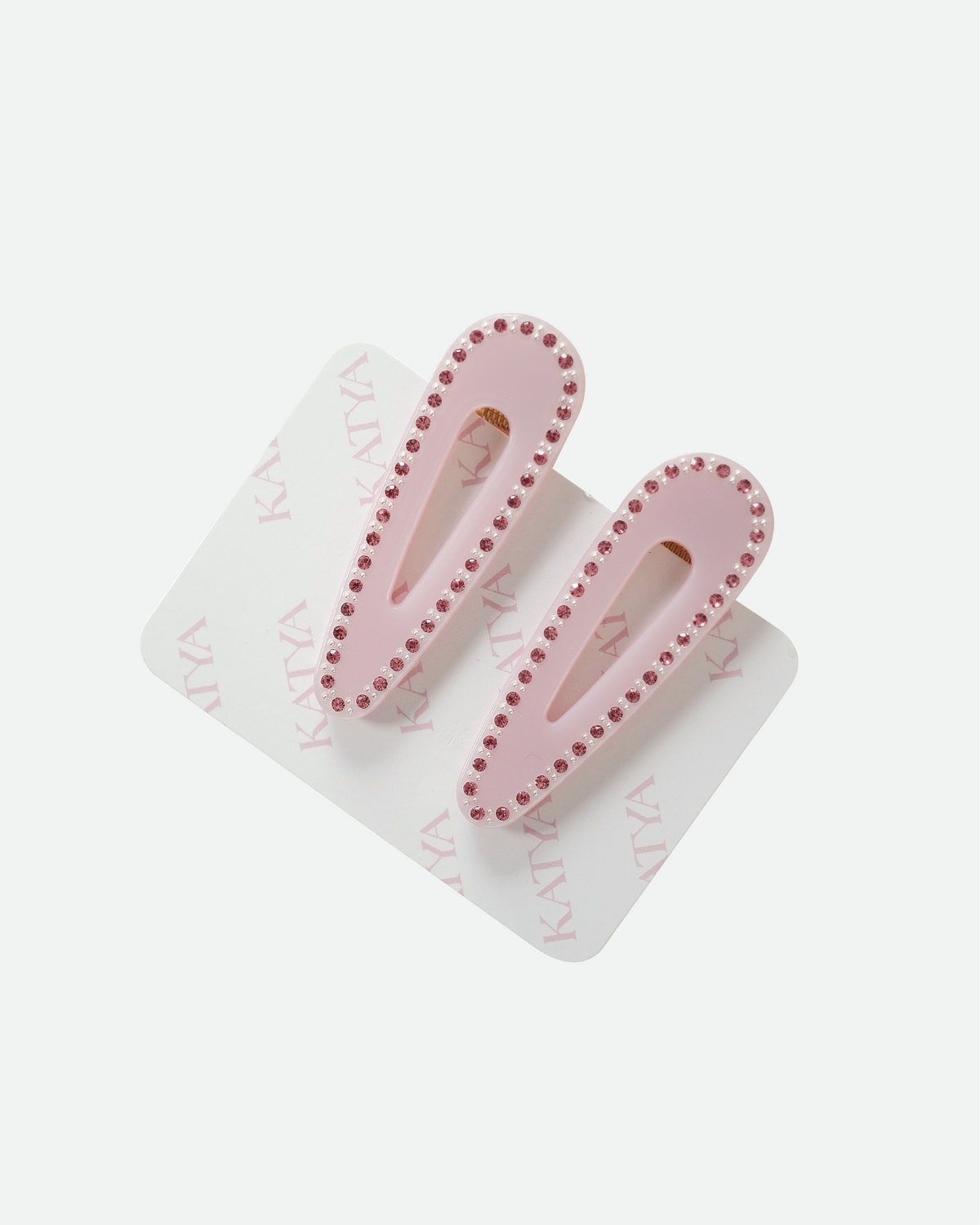 Crystal Teardrop Clip - Miss Piggy