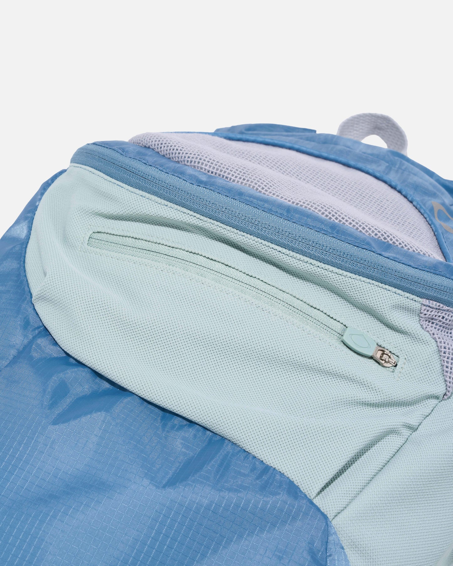Lightweight Zip-Around Backpack - Blue Grey