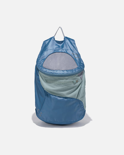 Lightweight Zip-Around Backpack - Blue Grey
