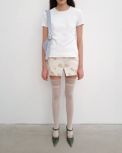 High Socks - Beige