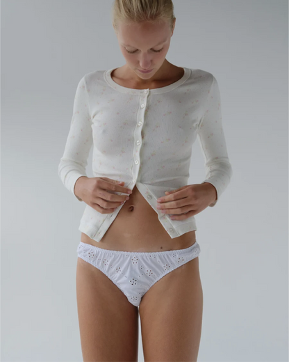 Rosette Cardigan