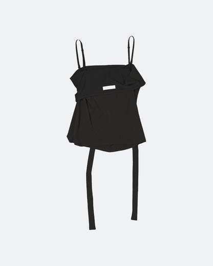 Two Way Strap Dress - Black