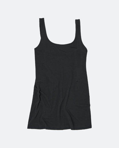 Two Way Strap Dress - Black