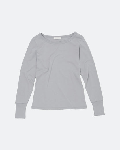 Snug Long Sleeve Top - Light Blue