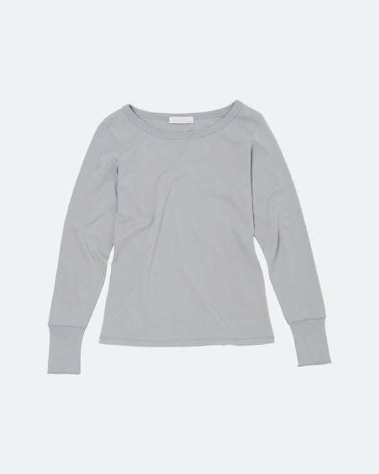Snug Long Sleeve Top - Light Blue