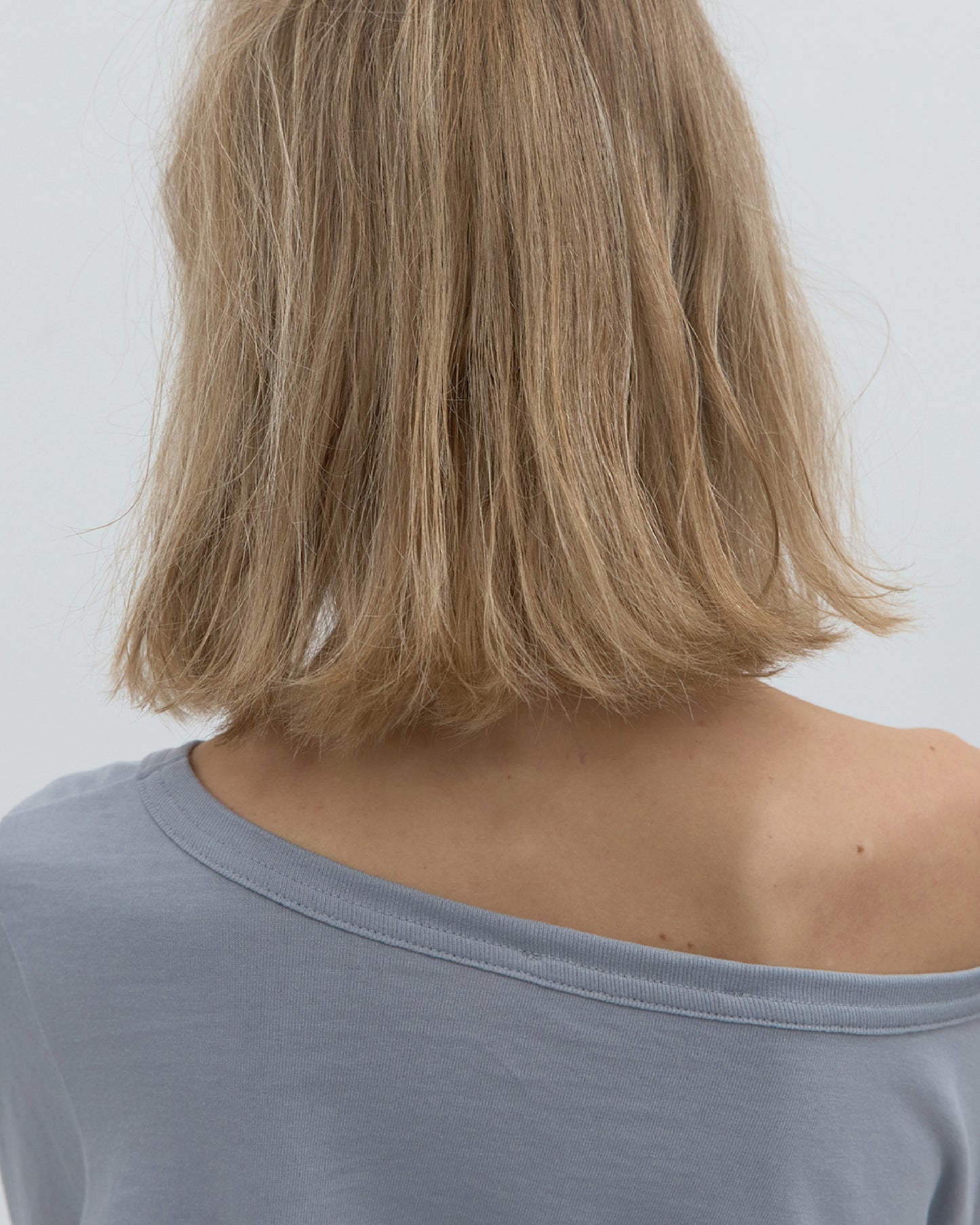 Snug Long Sleeve Top - Light Blue