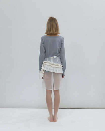 Snug Long Sleeve Top - Light Blue
