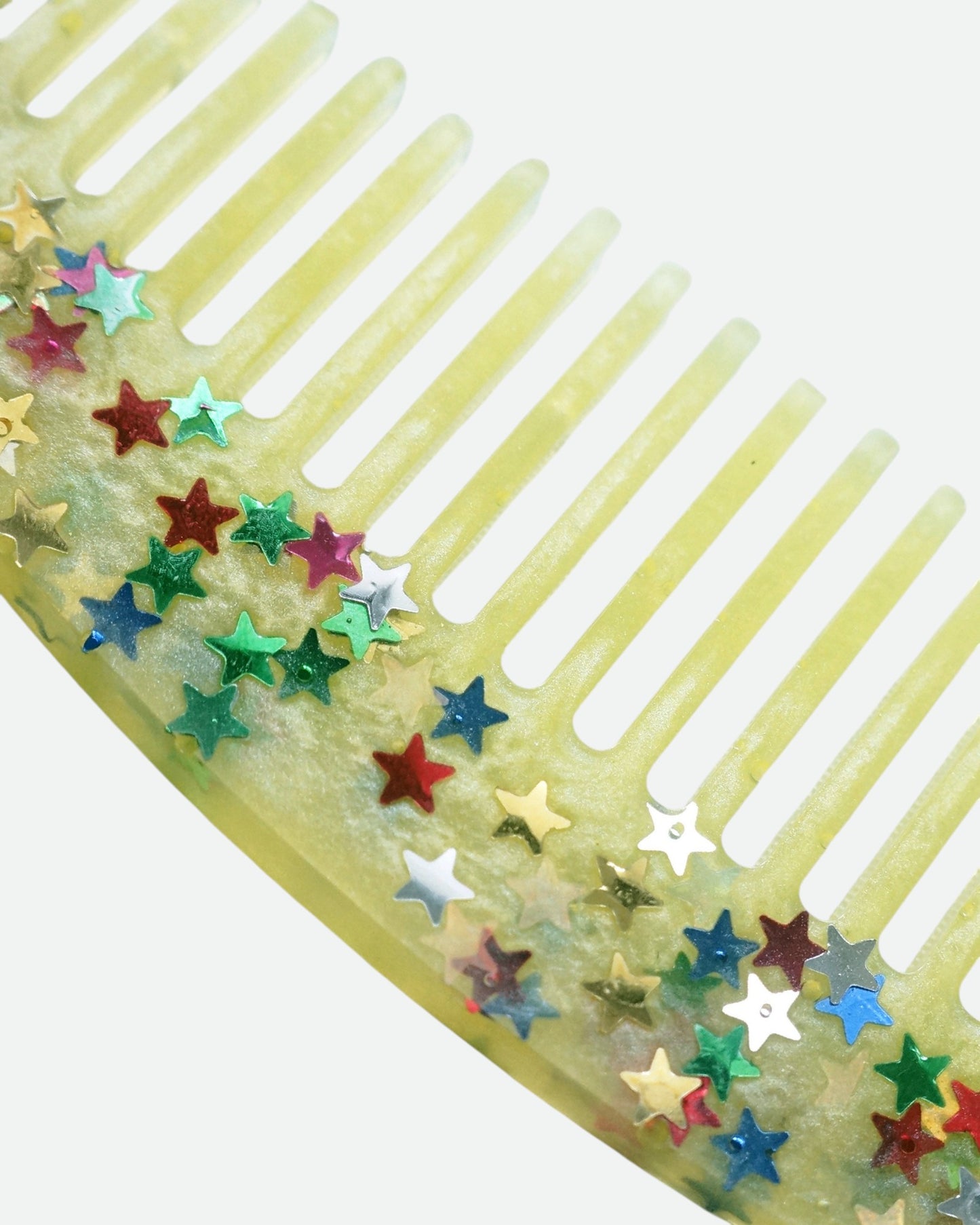 Glitter Comb - Pineapple