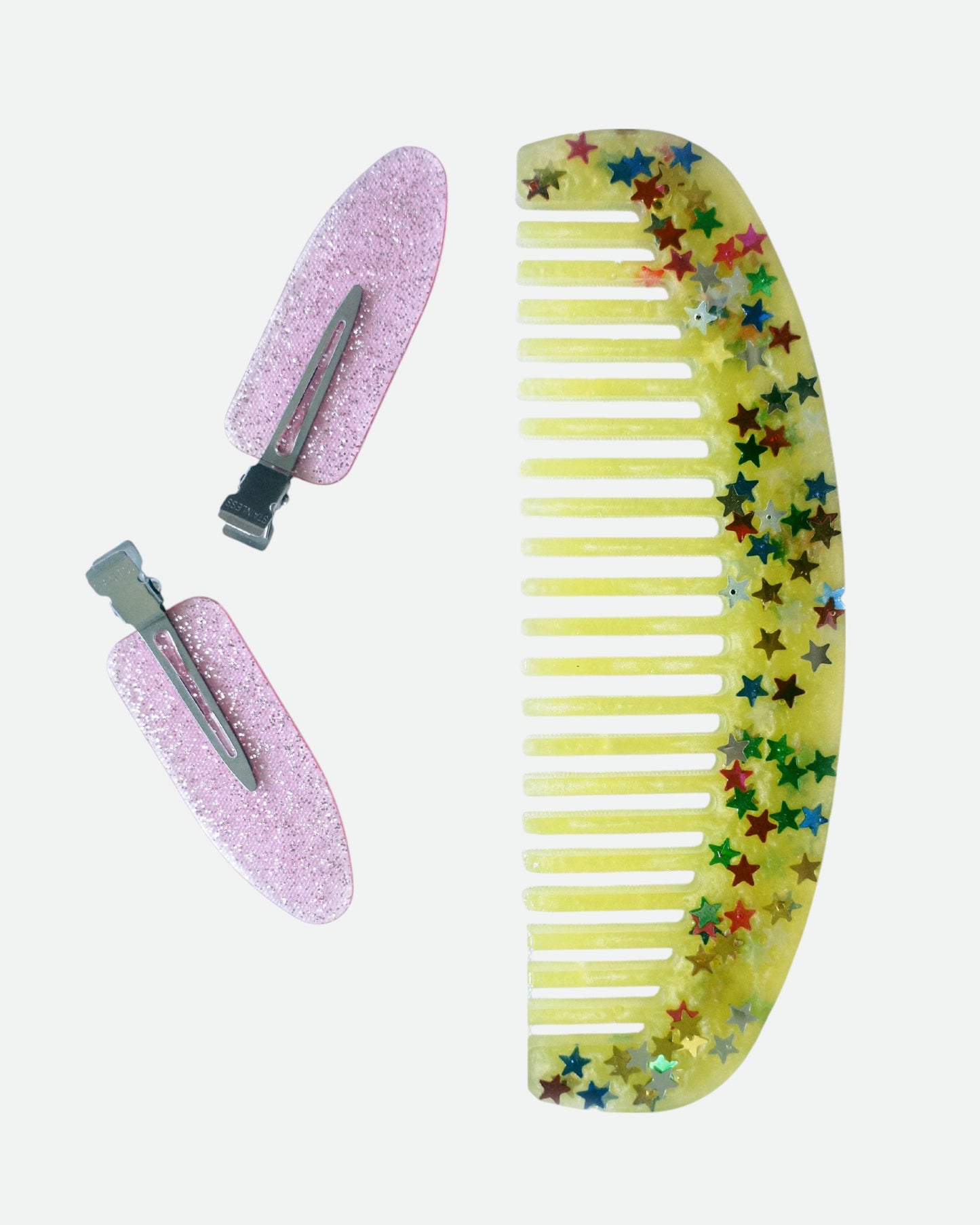 Glitter Comb - Pineapple
