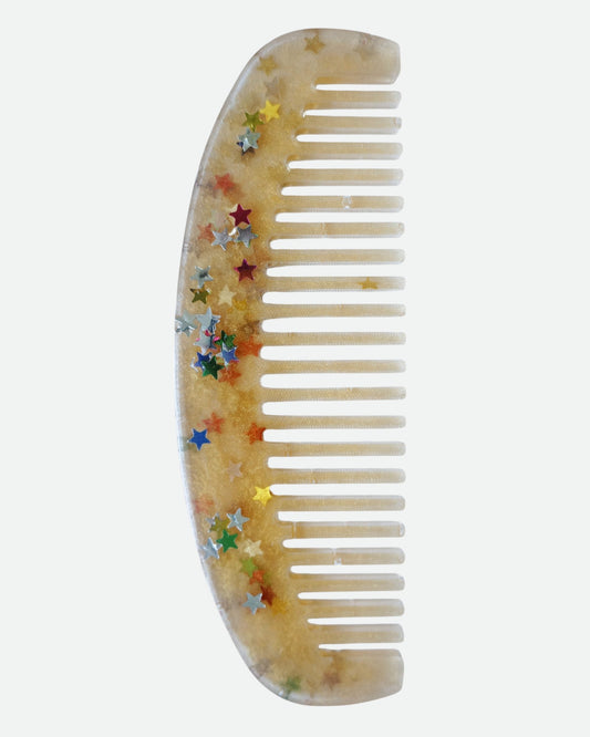 Glitter Comb - Toffee