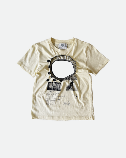 Logo Removal Baby Tee - Butter
