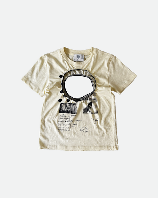 Logo Removal Baby Tee - Butter
