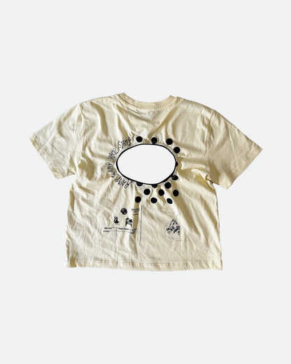 Logo Removal Baby Tee - Butter