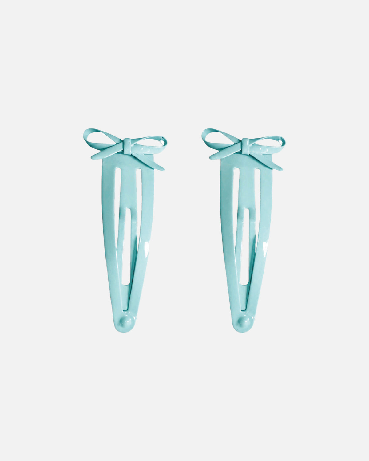 Ribbon Hair Clip - Mint