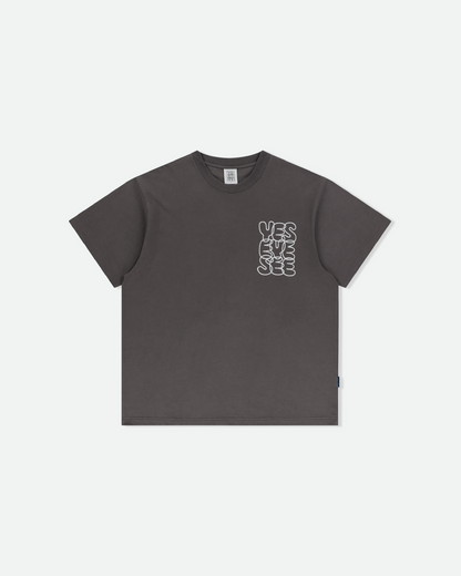 C-Logo Tee - Cocoa
