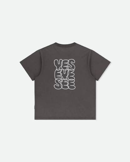 C-Logo Tee - Cocoa