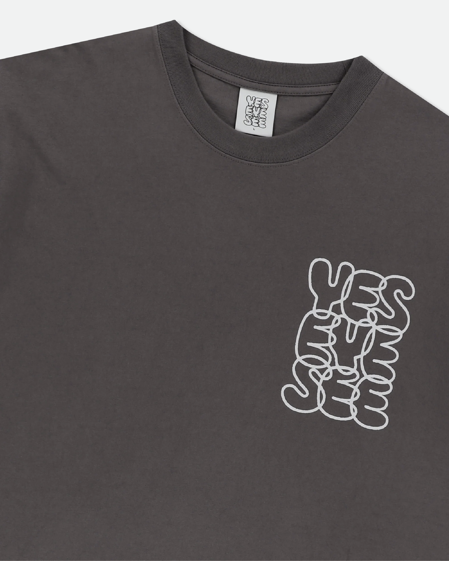 C-Logo Tee - Cocoa